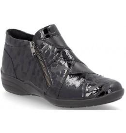 Rieker - Remonte R7674-04 - Black varnish - R7674$04.01R