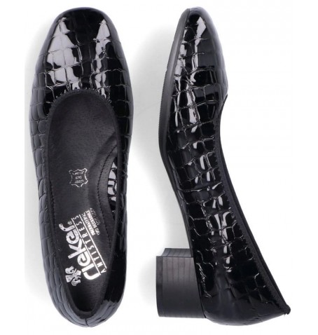 Rieker 49260-02 - Black varnish - 49260$02.01R