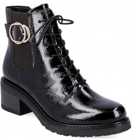 Rieker - Remonte D1A72-01 - Black varnish - D1A72$01.01R