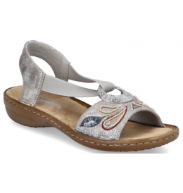 Rieker 608B4-90 - Silver Grey - 608B4$90.18R