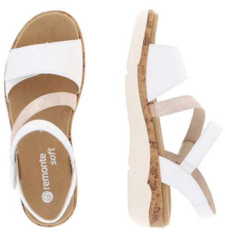 Rieker - Remonte R6860-80 - Blanc - R6860$80.14R