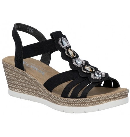 Rieker 619B2-00 - Black - 619B2$00.02R