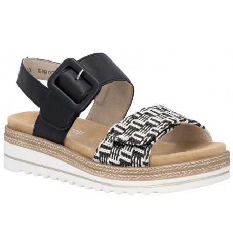 Rieker - Remonte D0Q62-03 - Black - D0Q62$03.02R