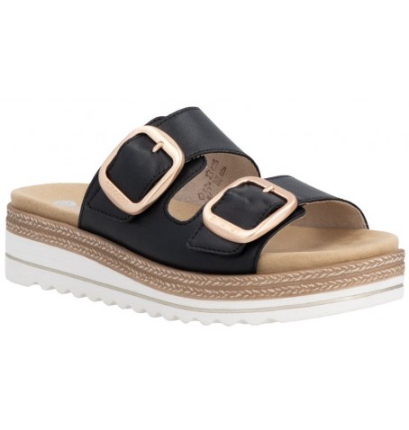 Rieker - Remonte D0Q66-00 - Black - D0Q66$00.02R